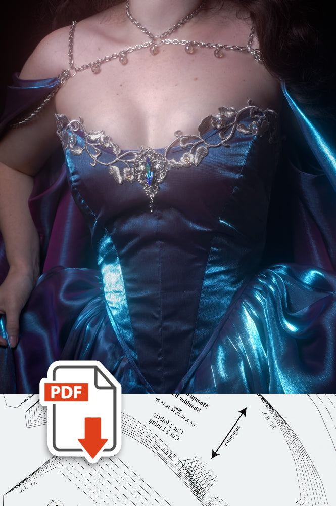 Sewing Pattern: Mystic Mirror Gown – Firefly Path - Main Image
