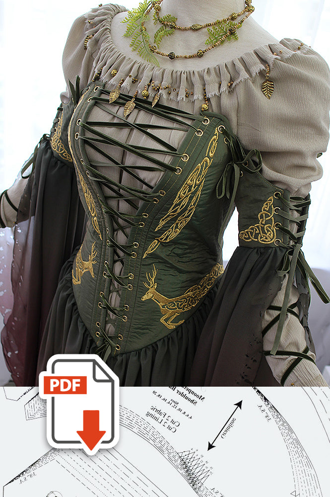Sewing Pattern: Sorceress Gown – Firefly Path sewing-pattern-sorceress-gown-firefly-path
