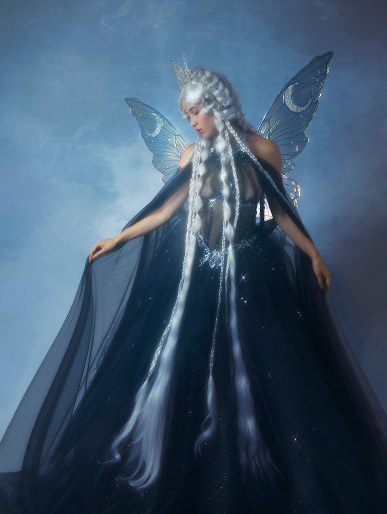 Midnight Celestial Gown for Labyrinth Masquerade Ball 2021