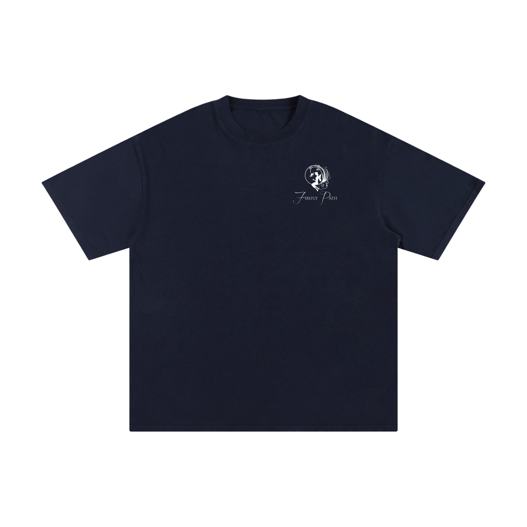 Firefly Path Small Logo Pure Cotton T-Shirt
