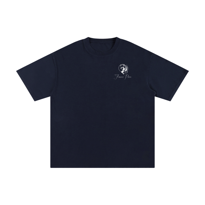 Firefly Path Small Logo Pure Cotton T-Shirt
