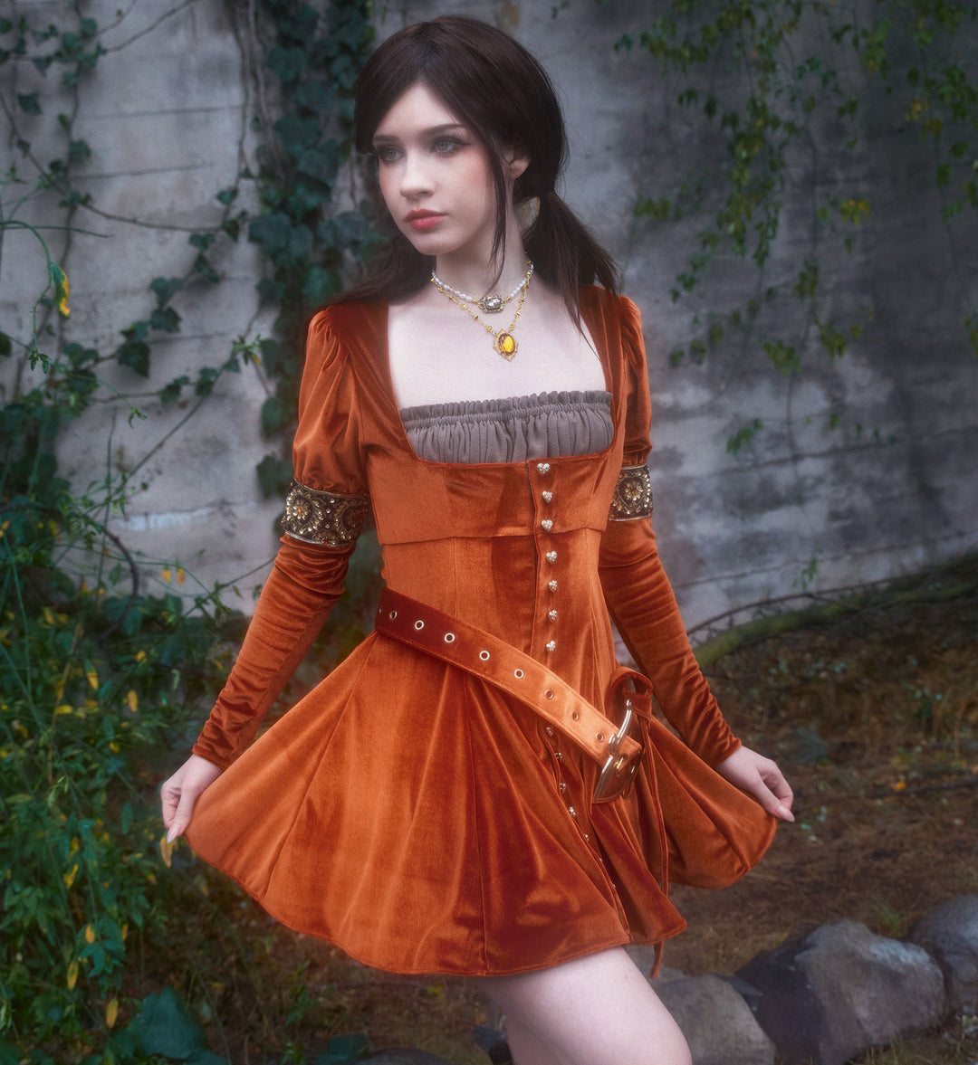 Adventurer Dress - Stretch Velvet