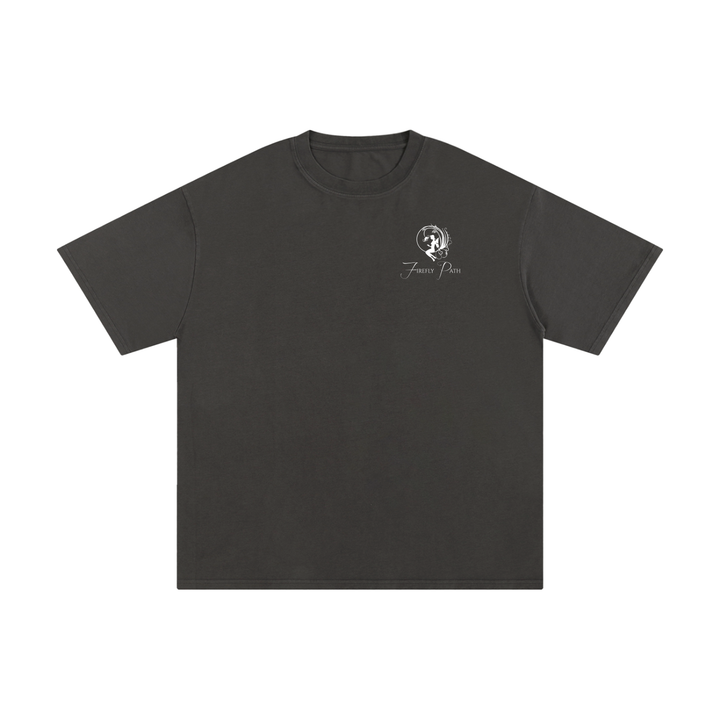 Firefly Path Small Logo Pure Cotton T-Shirt