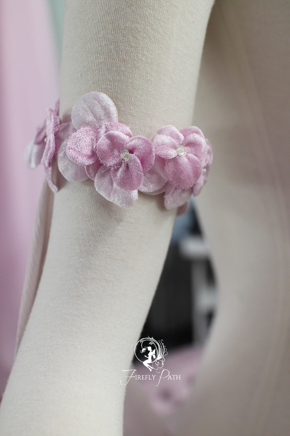 Blossom Nymph Arm Veil - 100% Pure Silk