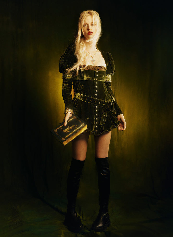 Adventurer Dress - Silk Velvet