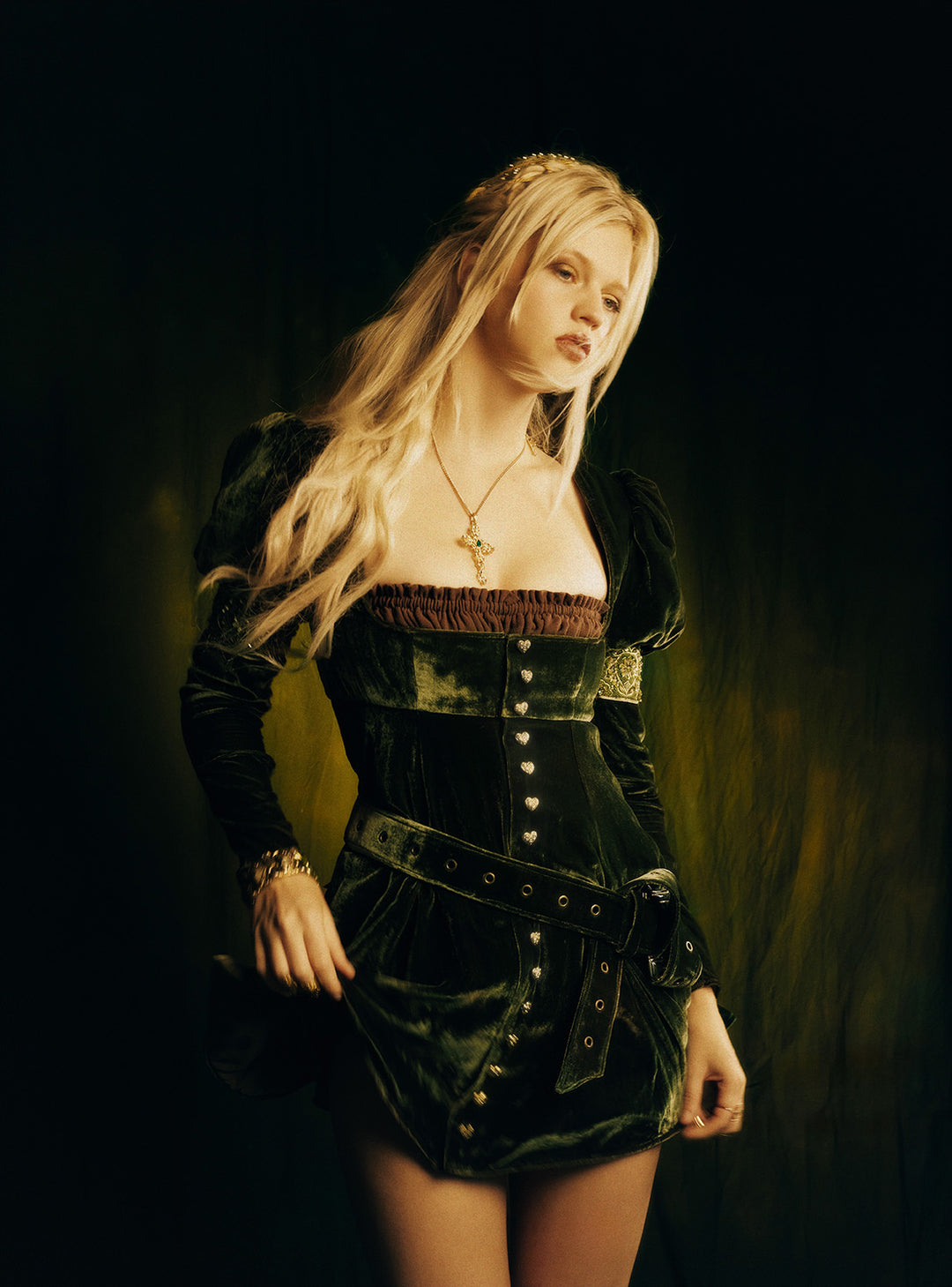 Adventurer Dress - Silk Velvet