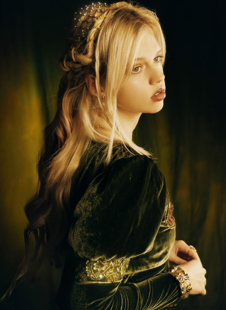 Adventurer Dress - Silk Velvet