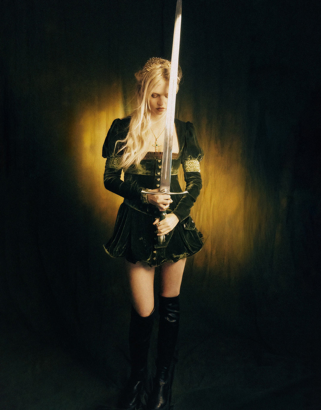 Adventurer Dress - Silk Velvet