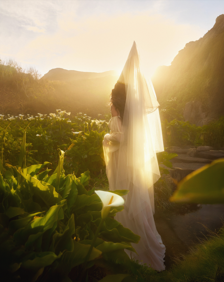 Princess of the Calla Lilies Print