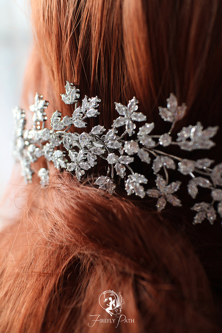 Crystal Vine Comb