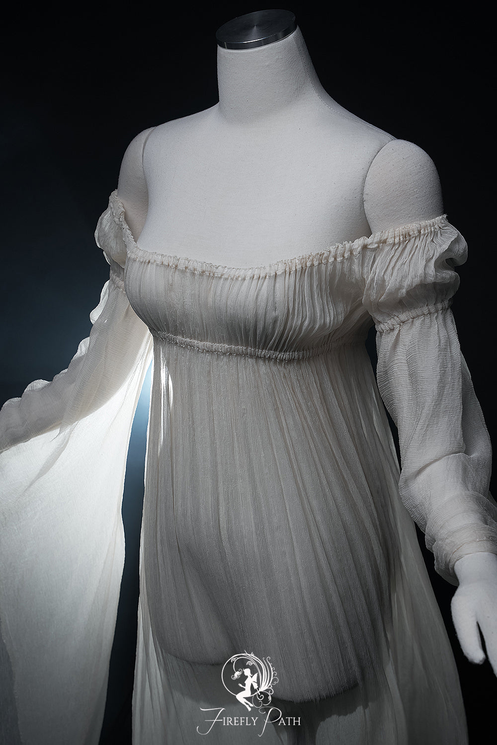 Princess Chemise - Silk Crinkle Chiffon