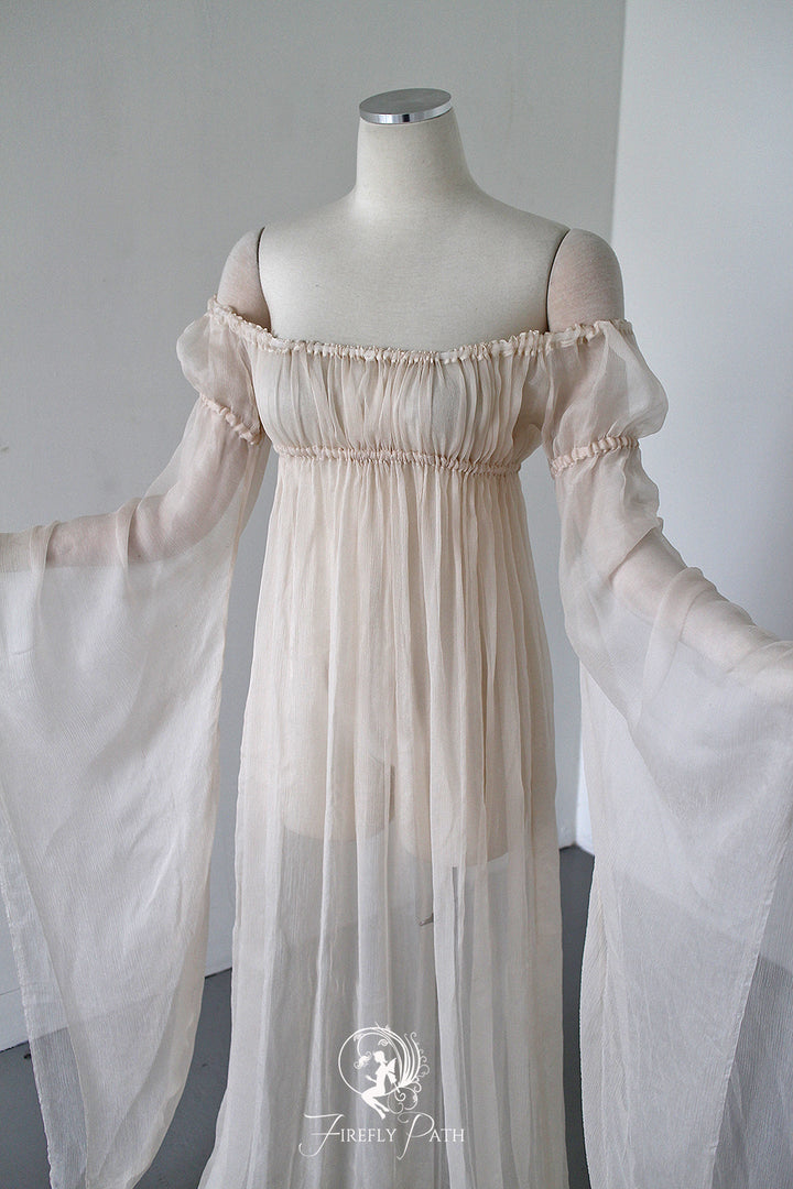 Princess Chemise - Silk Crinkle Chiffon