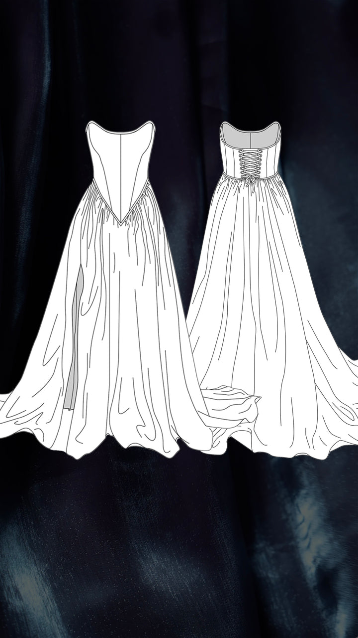 Sewing Pattern: Mystic Mirror Gown