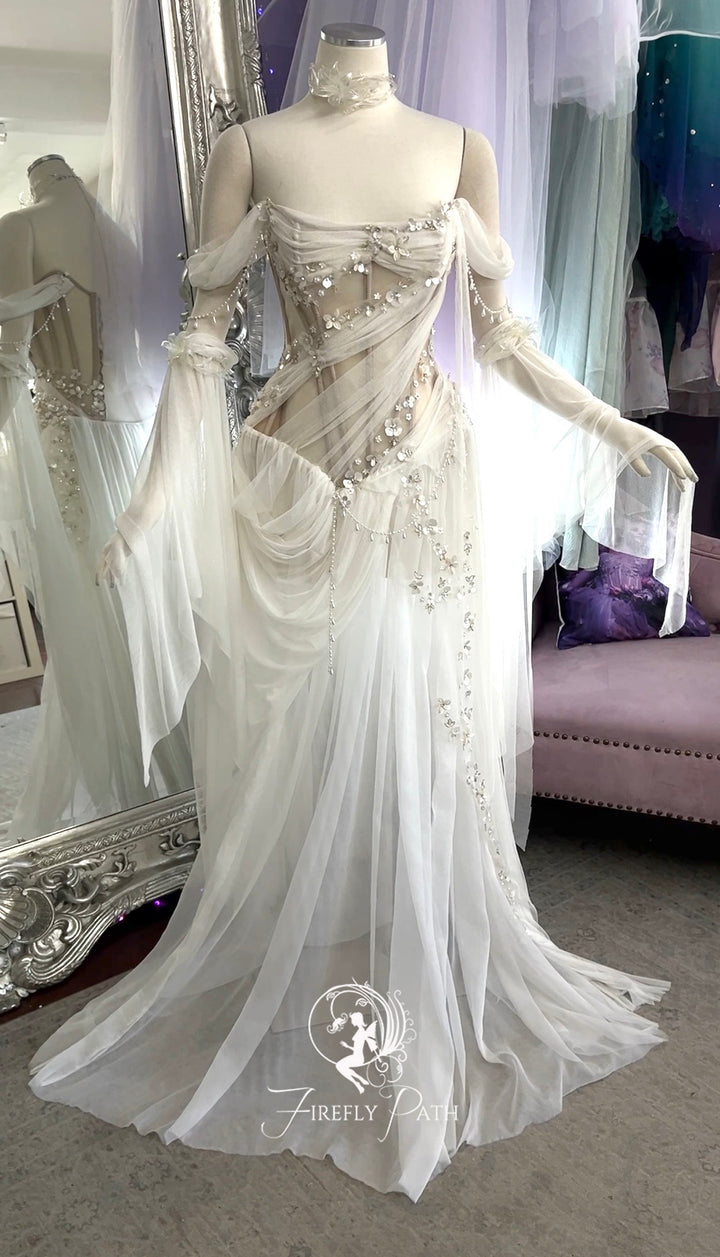 Ghost Lily Gown