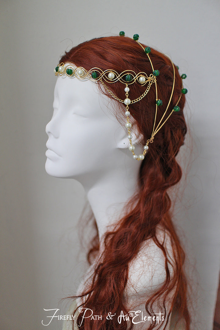 Pearl and Pine Crown