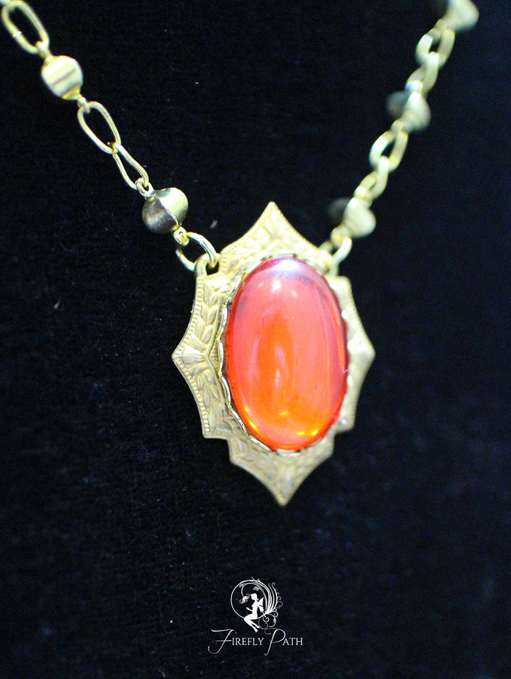 Sunfire Pendant Necklace