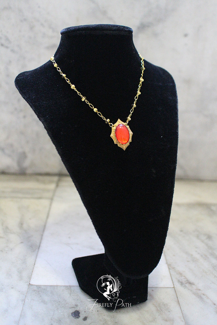 Sunfire Pendant Necklace