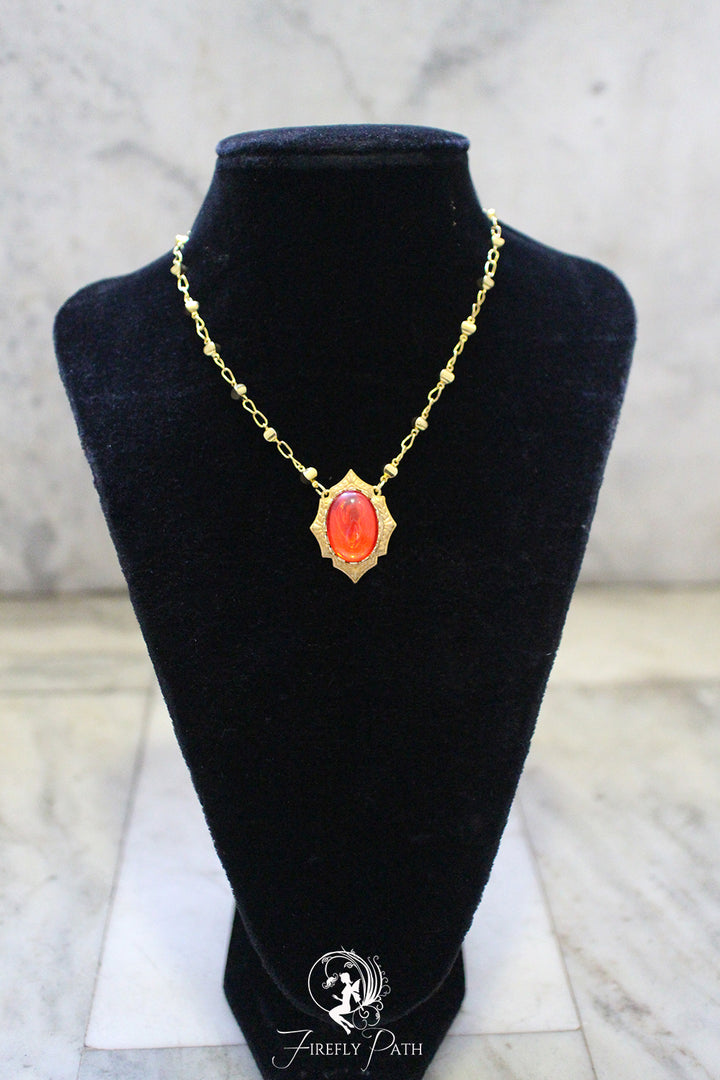 Sunfire Pendant Necklace