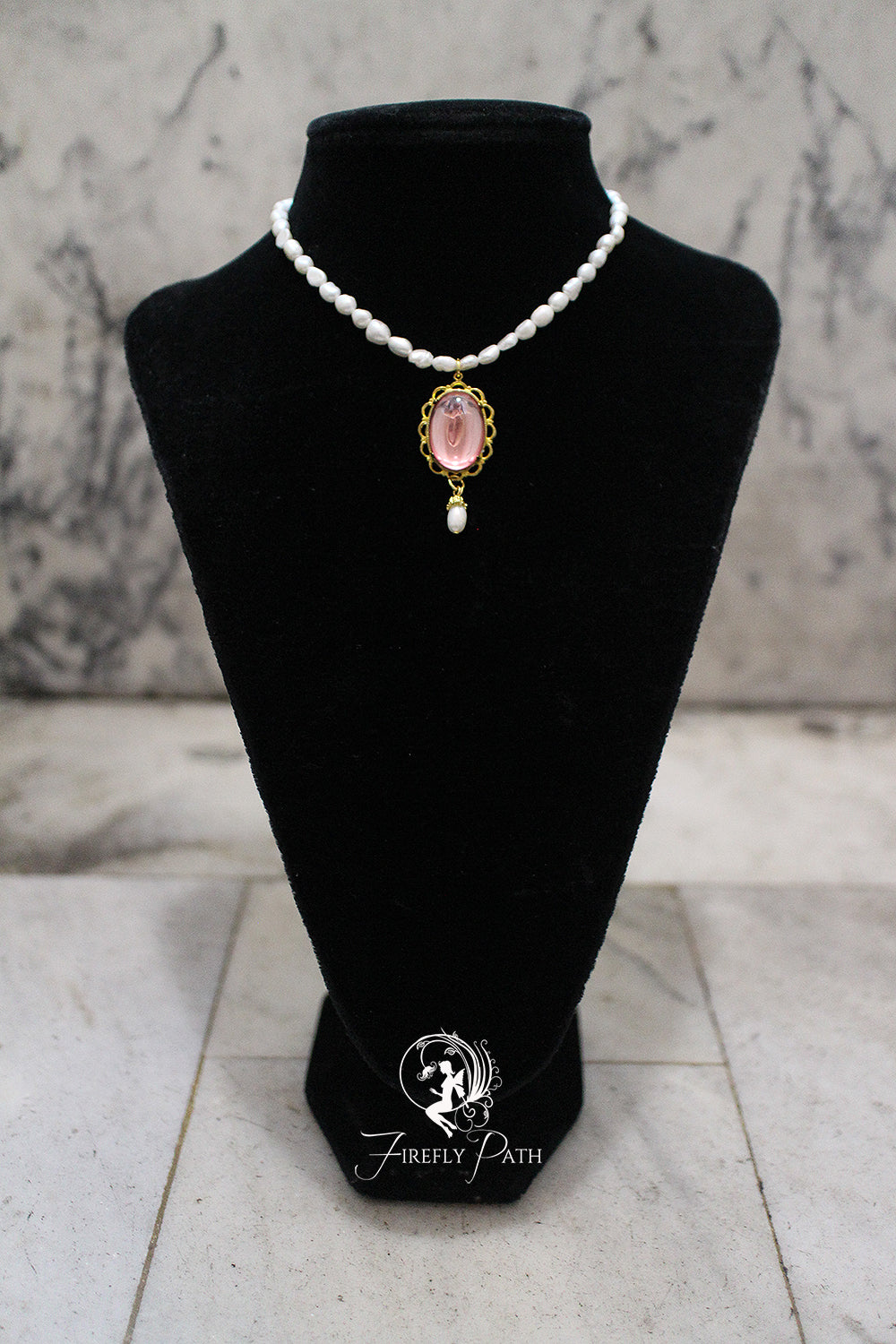 Pink Blossom Necklace