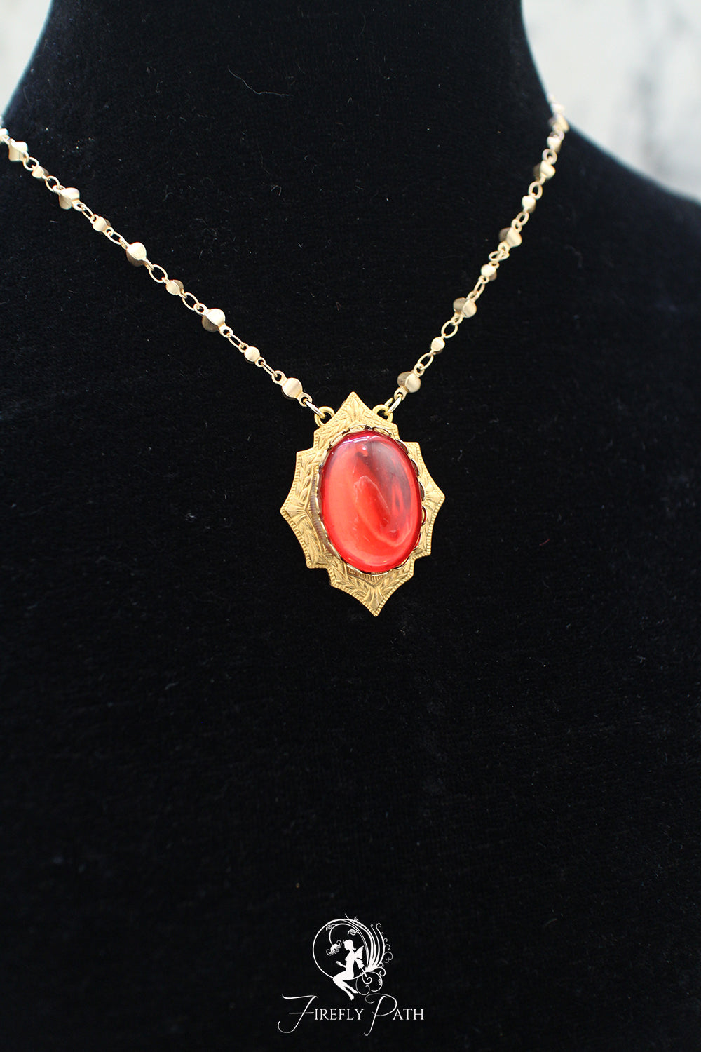 Sunfire Pendant Necklace