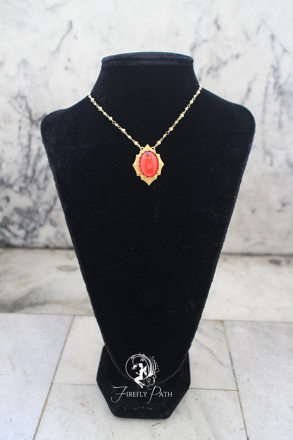 Sunfire Pendant Necklace