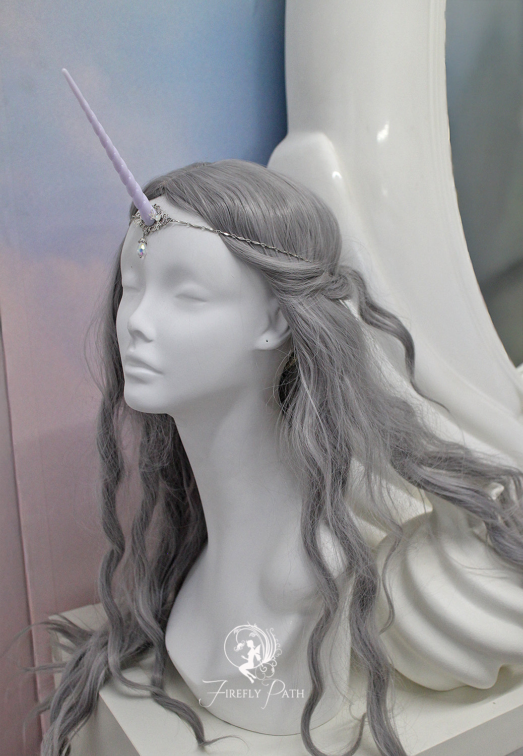 Lavender Unicorn Horn Circlet