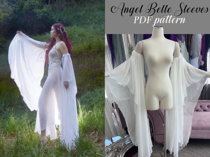 Sewing Pattern: Angel Belle Sleeve Pattern PDF