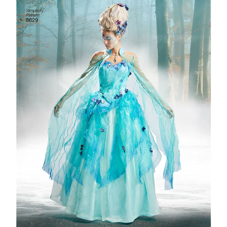 Sewing Pattern: Firefly Path X Simplicity Pattern 8629 Signed Pattern