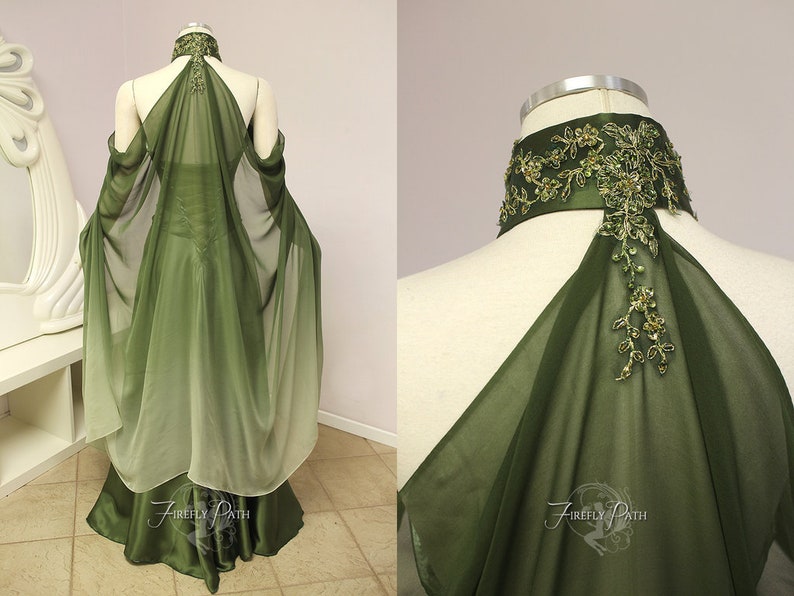 Elven Bridal Gown Firefly Path Elven Bridal Gown Firefly Path