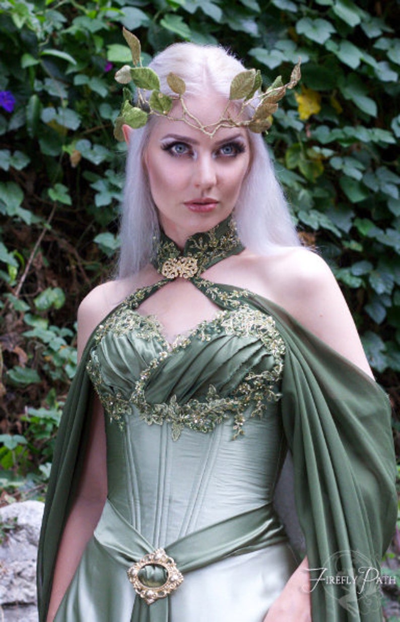 Elven Bridal Gown Firefly Path Elven Bridal Gown Firefly Path