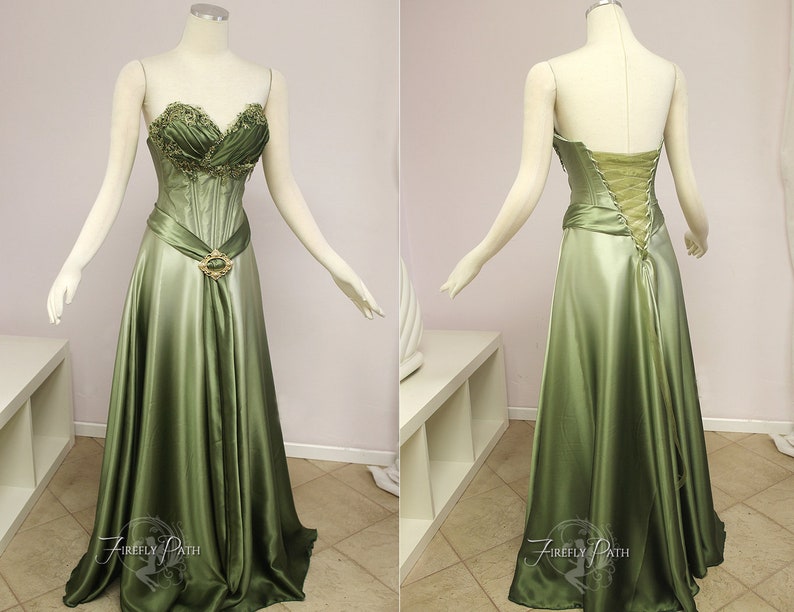 Elven Bridal Gown Firefly Path Elven Bridal Gown Firefly Path