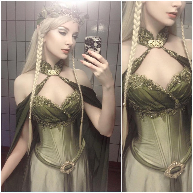 Elven Bridal Gown Firefly Path Elven Bridal Gown Firefly Path
