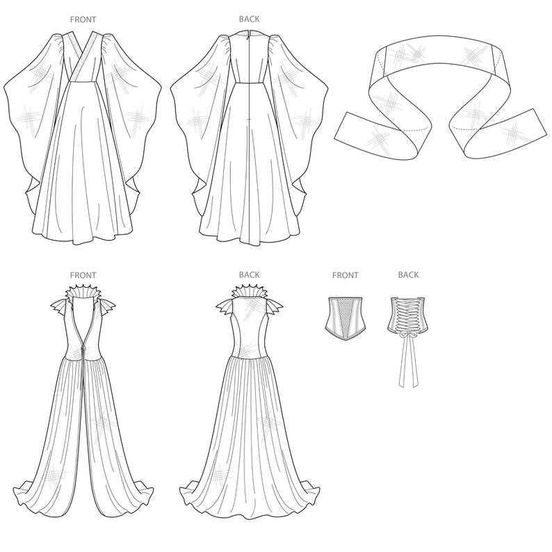 Sewing Pattern: Firefly Path X Simplicity Pattern S8971 Signed Pattern