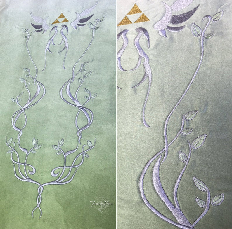 Embroidery Pattern: Princess Zelda Apron